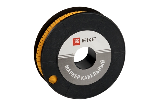 Маркер кабельный 4,0 мм2 'L' (500 шт.) (ЕС-2) EKF PROxima