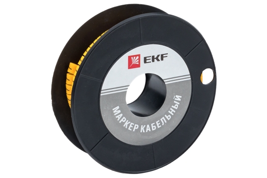 Маркер кабельный 1,5 мм2 '7' (1000 шт.) (ЕС-0) EKF PROxima