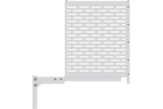 Фасадная корзина для кондиционера (прямоугольник) EKF Basic
