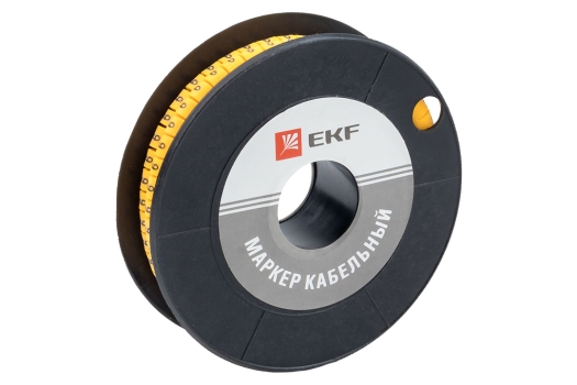 Маркер кабельный 4,0 мм2 '9' (500 шт.) (ЕС-2) EKF PROxima
