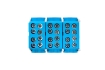 Клемма распределительная КСР с двойным винтом 2x25/2x16 синяя EKF PROxima