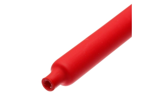 Термоусадочные красные клеевые трубки 3:1 без подавления горения 3:1 ТТК(3:1)-4.8/1.6 red (™КВТ) (10м)