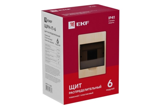 ЩРН-П- 6 светлое дерево IP41 PROXIMA EKF