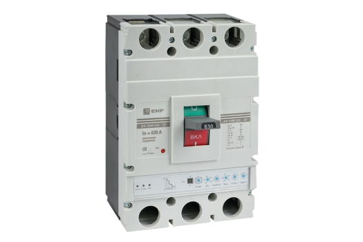 Выключатель автоматический ВА-99М 630/630А 3P 65кА с электронным расцепителем EKF