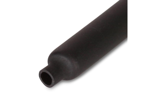 Термоусадочные трубки с коэффициентом усадки 2:1 ТУТнг-6/3 черная (™КВТ) (метр)