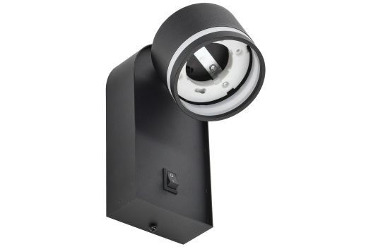 LIGHTING Светильник 4035 накладной настенный под лампу GX53 черный IEK