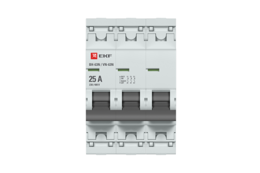 Выключатель нагрузки 3P 25А ВН-63N EKF PROxima