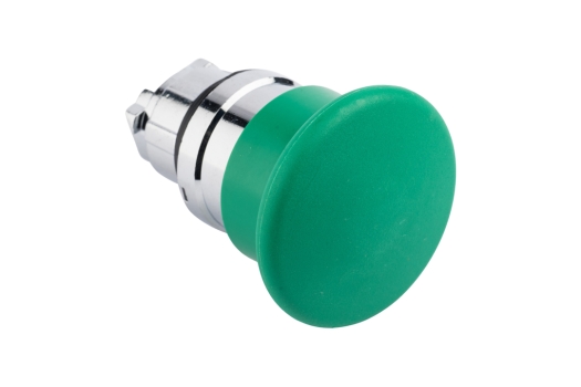 Исполнительный механизм кнопки XB4 "Грибок" зеленый возвратный без фиксации без подсветки EKF PROxima