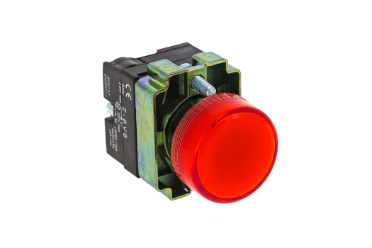 Лампа сигнальная BV64 красная EKF 24В EKF PROxima (10шт)