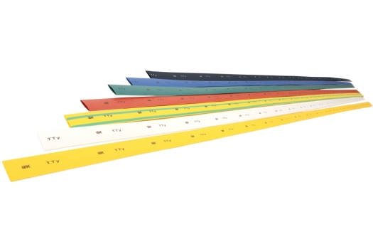 Трубка термоусадочная ТТУ нг-LS 1/0,5 желто-зеленая (1м) IEK