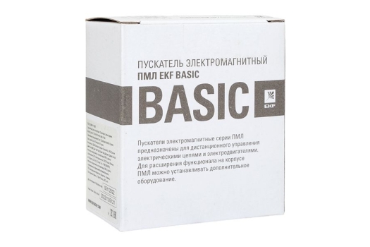 Пускатель электромагнитный серии ПМЛ-1160ДМ 18А 400В EKF Basic