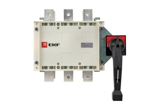 Рубильник-переключатель 400A 3P c рукояткой управления для прямой установки PowerSwitch EKF