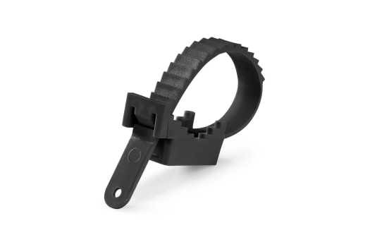 Крепеж ремешковый КР 16 (черн) (100шт) (Fortisflex)