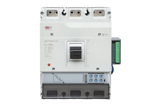 Автоматический выключатель AV POWER-4/3 1000А 50kA ETU2.2 EKF AVERES