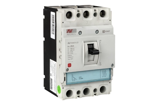 Автоматический выключатель AV POWER-2/3 250А 35kA TR EKF AVERES