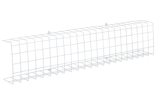 LIGHTING Решетка защитная для светильника LED ДВО 1260х270х95мм белая IEK