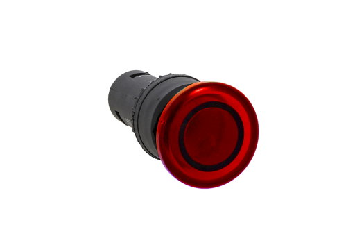 Кнопка SW2C-MD красная с подсветкой NC 24В Грибок EKF PROxima (500шт)