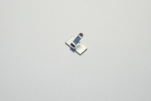 Площадка самокл-ся метал. с клипсой ПМС-КМ 20*10 (100шт.) (Fortisflex)