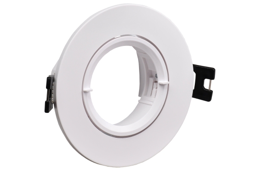 LIGHTING Светильник 4105 встраиваемый под лампу MR16 круг пластиковый белый IEK