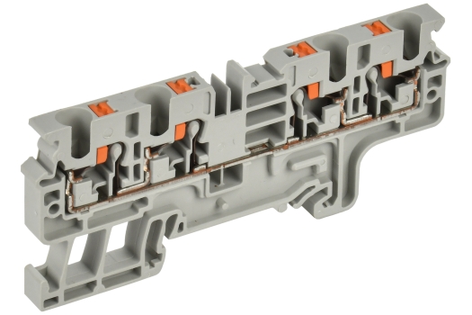 Колодка клеммная CP-MC 4 вывода 4мм2 серая IEK
