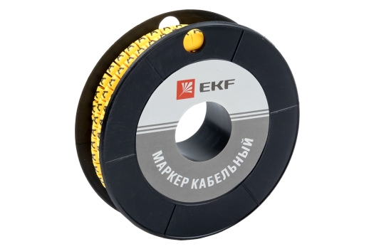 Маркер кабельный 6,0 мм2 'A' (350 шт.) (ЕС-3) EKF PROxima