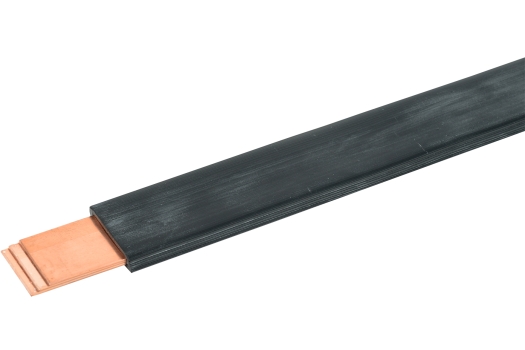 Шина медная гибкая изолированная ШМГ 4x(50x1мм) 2м IEK