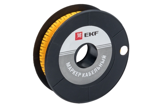 Маркер кабельный 4,0 мм2 &quot;8&quot; (500 шт.) (ЕС-2) EKF PROxima (200уп)