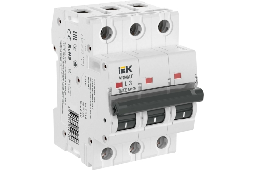 ARMAT Автоматический выключатель M10N 3P L 3А IEK