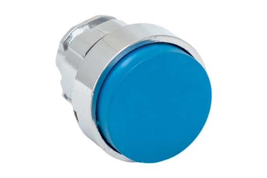 Исполнительный механизм кнопки XB4 синий выпирающая возвратный без фиксации, без подсветки EKF PROxima (400шт)