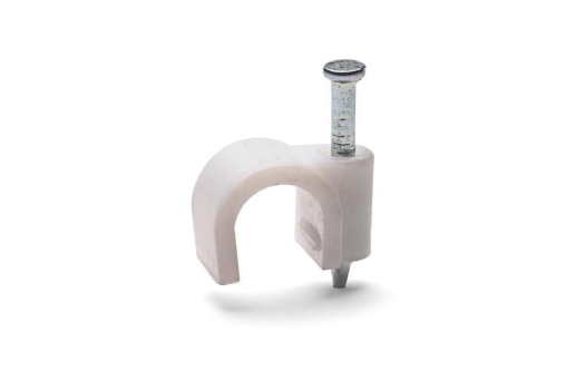 Скоба пластиковая СПК 20 (50шт) (Fortisflex)