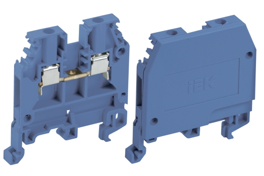 Зажим наборный ЗНИ-2,5мм2 (JXB24А) синий IEK