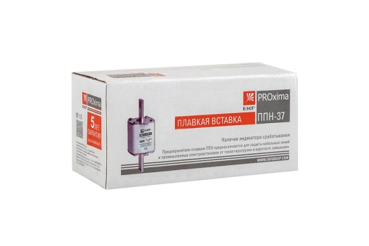 Плавкая вставка ППН-37 400/40А габарит 2 EKF 