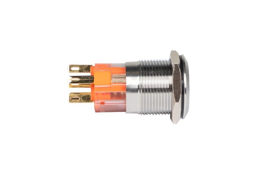 Кнопка S-Pro67 19 мм с фикс. с белой подсв. 230В EKF PROxima