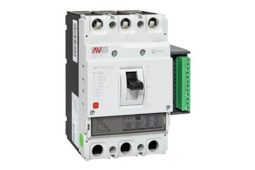 Автоматический выключатель AV POWER-2/3 250А 50kA ETU2.2 EKF AVERES