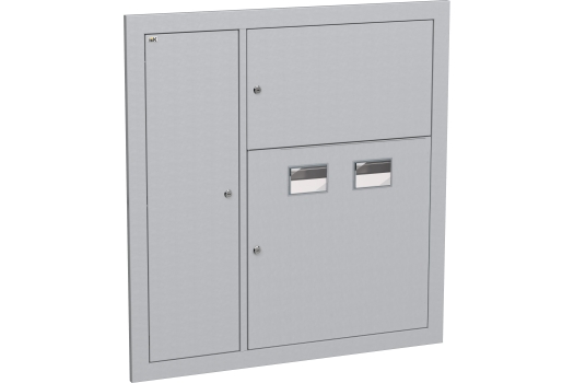 Корпус металлический ЩЭ-2-Э 36 IP31 (слаботочный отсек слева) LIGHT IEK