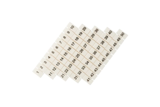 Маркеры для JXB-ST 4 с нумерацией 1-50 (100 шт.) EKF PROxima