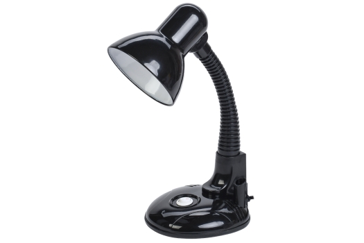 LIGHTING Светильник настольный 1005 с кармашком Е27 черный IEK