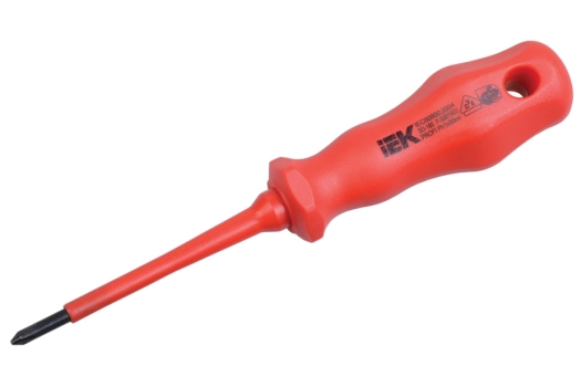 Отвертка шлицевая PROFI 5,5х125мм 1000В IEK
