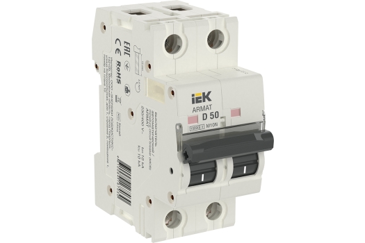 ARMAT Автоматический выключатель M10N 2P D 50А IEK