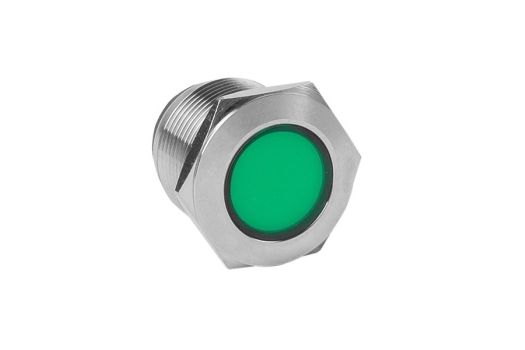 Лампа зеленая сигнальная S-Pro67 19 мм 230В EKF PROxima