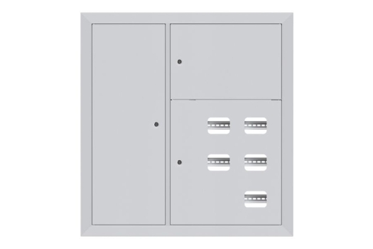 Щит этажный 5 кв. слаботочка слева (1000х950х150) EKF Basic