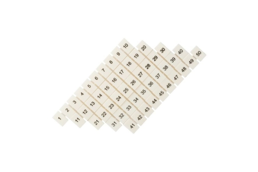 Маркеры для JXB-ST 2,5 с нумерацией 1-50 (100 шт.) EKF PROxima