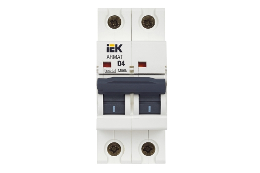 ARMAT Автоматический выключатель M06N 2P D 4А IEK