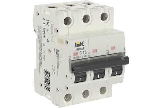 ARMAT Автоматический выключатель M10N 3P C 16А IEK