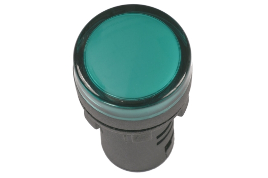 Лампа AD16DS(LED)матрица d=16мм зеленый 230В AC IEK