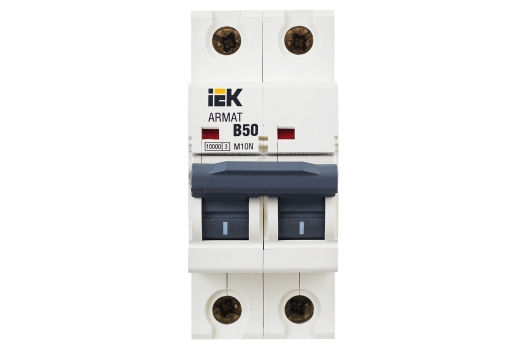 ARMAT Автоматический выключатель M10N 2P B 50А IEK