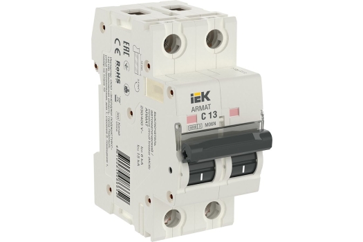 ARMAT Автоматический выключатель M06N 2P C 13А IEK