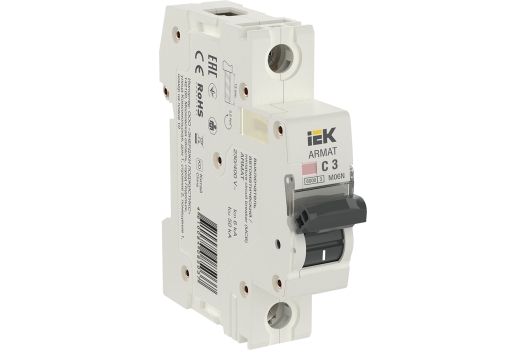 ARMAT Автоматический выключатель M06N 1P C 3А IEK