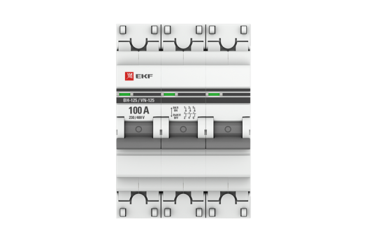 Выключатель нагрузки 3P 100А ВН-125 EKF PROxima