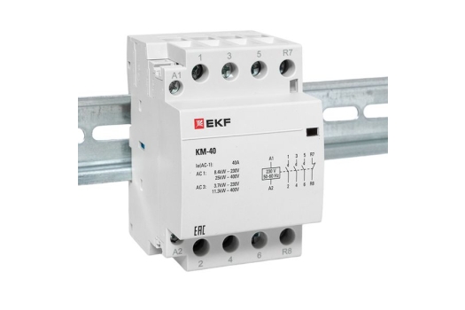 Контактор модульный КМ 40А 3NО+NC (3 мод.) EKF PROxima